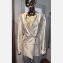 Smuk blazer i elfenben