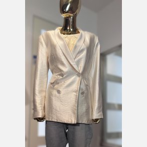 Smuk blazer i elfenben