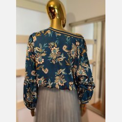 Flot m�nstret bluse