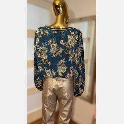 Flot m�nstret bluse
