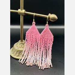 Bohemian Tassels Bubblegum Pink