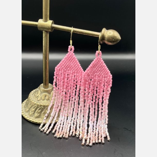 Bohemian Tassels Bubblegum Pink