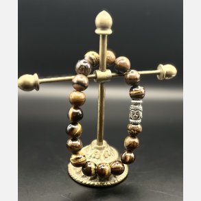 Herre armb�nd Buddha Tigereye