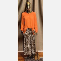 leopard nederdel fra Zizzi