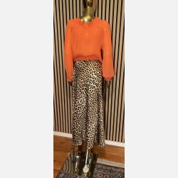 leopard nederdel fra Zizzi