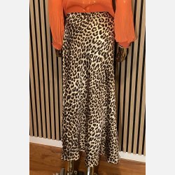 leopard nederdel fra Zizzi