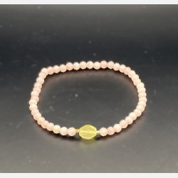 Pink opal og flourit