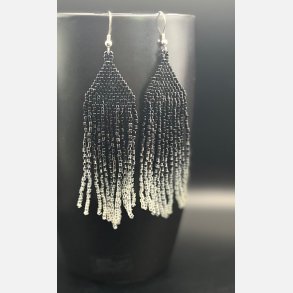 Bohemian Tassel Silver Strut