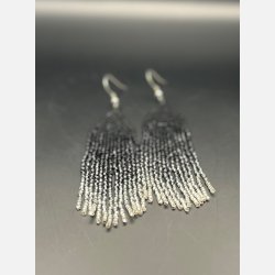 Bohemian Tassel Silver Strut