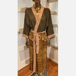 Indisk silkekimono